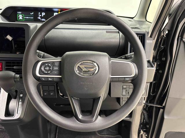 タントＸＬＥＤオートライト　パワースライドドアウェルカムオープン機能　電動パーキングブレーキ　運転席助手席シートヒーター　　フルホイールキャツプ　キーフリーシステム　　オート電動格納式ドアミラー（広島県）の中古車