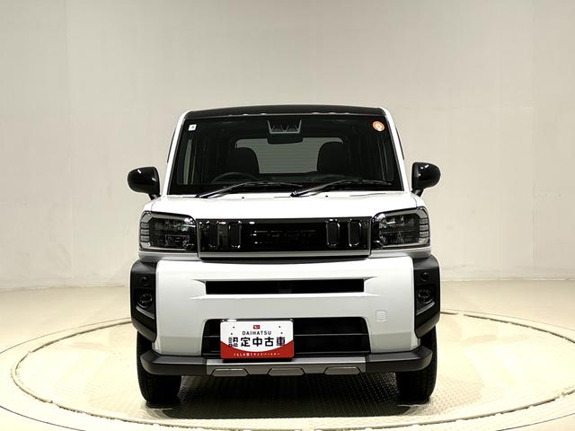 タフトG ダーククロムベンチャー 前席シートヒーター バックカメラアダプティブルクルーズコントロールLEDヘッドライト LEDフォグランプ オートライト オートハイビーム 15インチアルミホイール SRSサイドエアバッグ 純正カーペットマット 純正ロングバイザー(広島県)の中古車