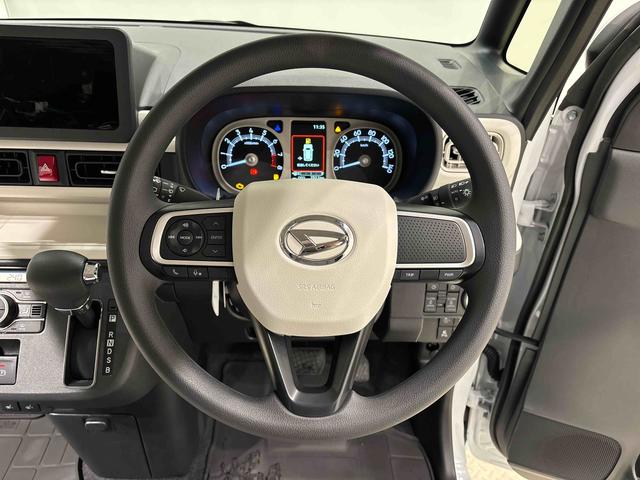 ムーヴキャンバスストライプスＧＬＥＤオートライト・フォグランプ　電動パーキングブレーキ　プッシュボタンスタート　セキュリティアラーム　バックカメラ　両側パワースライドドアウエルカムオープン機能　オート電動格納式ドアミラー（広島県）の中古車