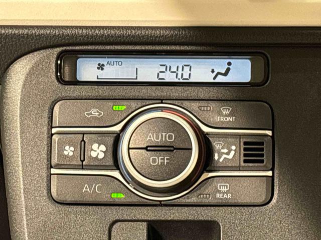 ムーヴキャンバスストライプスＧＬＥＤオートライト・フォグランプ　電動パーキングブレーキ　プッシュボタンスタート　セキュリティアラーム　バックカメラ　両側パワースライドドアウエルカムオープン機能　オート電動格納式ドアミラー（広島県）の中古車