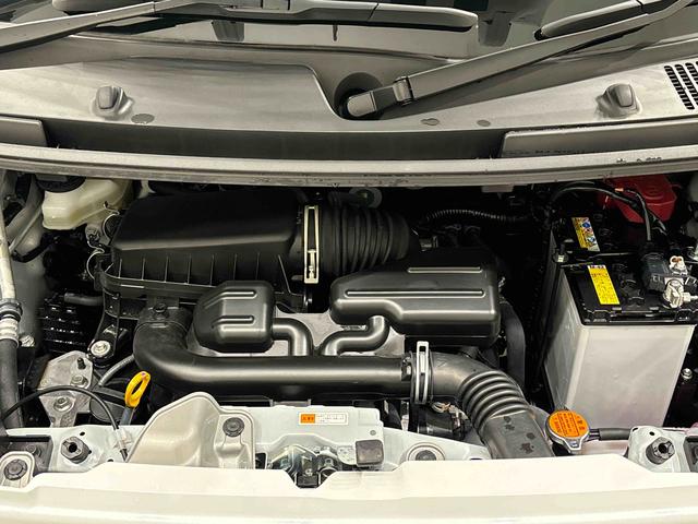 ムーヴキャンバスストライプスＧＬＥＤオートライト・フォグランプ　電動パーキングブレーキ　プッシュボタンスタート　セキュリティアラーム　バックカメラ　両側パワースライドドアウエルカムオープン機能　オート電動格納式ドアミラー（広島県）の中古車