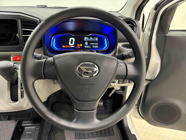 ミライースX SAIII バックモニタ−対応 マニュアルエアコンLEDヘッドランプ セキュリティアラーム コーナーセンサー 14インチフルホイールキャップ キーレスエントリー 電動格納式ドアミラー ショツピングフック マニュアルエアコン(広島県)の中古車