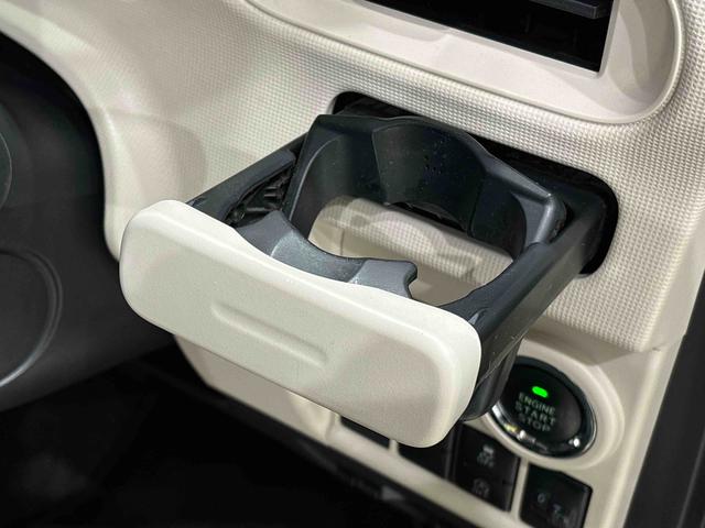 ムーヴキャンバスＸリミテッド　ＳＡIIハロゲンライト　置き楽ボックス　オートライト　プッシュボタンスタート　セキュリティアラーム　両側パワースライドドア　　キーフリーシステム（広島県）の中古車