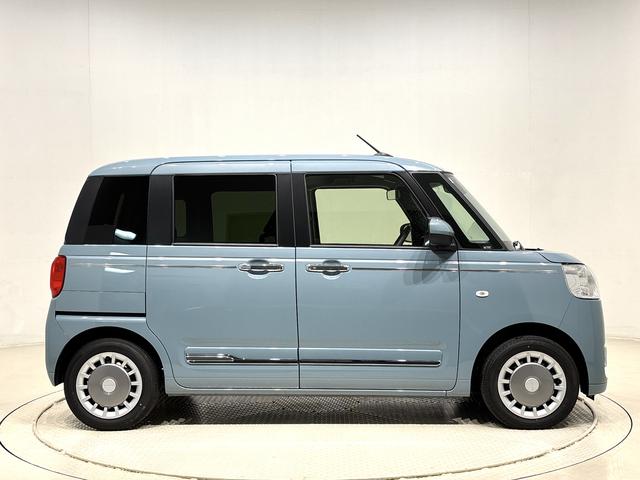 ムーヴキャンバスセオリーGLEDオートライト・フォグランプ 電動パーキングブレーキ プッシュボタンスタート セキュリティアラーム バックカメラ 両側パワースライドドアウエルカムオープン機能 オート電動格納式ドアミラー(広島県)の中古車