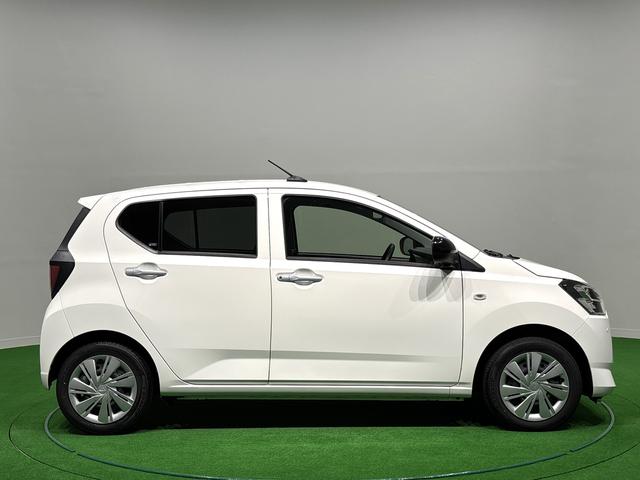 ミライースX SAIII LEDヘッドライト コーナーセンサー付LEDヘッドランプ セキュリティアラーム コーナーセンサー 14インチフルホイールキャップ キーレスエントリー 電動格納式ドアミラー ショツピングフック マニュアルエアコン(広島県)の中古車