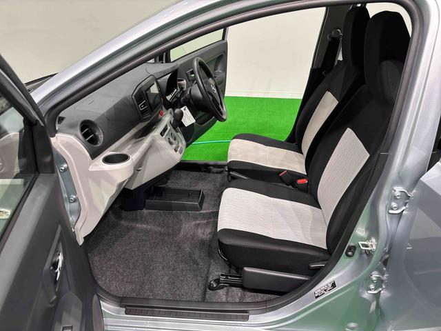 ミライースX SAIII ディスプレイオーディオ バックモニターLEDヘッドランプ セキュリティアラーム コーナーセンサー 14インチフルホイールキャップ キーレスエントリー 電動格納式ドアミラー ショツピングフック マニュアルエアコン(広島県)の中古車