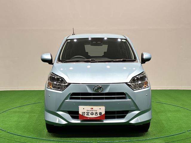 ミライースＸ　ＳＡIIIＬＥＤヘッドランプ　セキュリティアラーム　コーナーセンサー　１４インチフルホイールキャップ　キーレスエントリー　電動格納式ドアミラー　ショツピングフック　マニュアルエアコン（広島県）の中古車