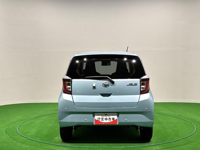 ミライースＸ　ＳＡIIIＬＥＤヘッドランプ　セキュリティアラーム　コーナーセンサー　１４インチフルホイールキャップ　キーレスエントリー　電動格納式ドアミラー　ショツピングフック　マニュアルエアコン（広島県）の中古車