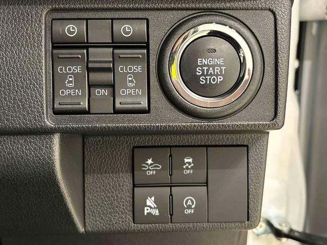 ムーヴキャンバスストライプスＧ　運転席・助手席シートヒーター　キーフリー純正ナビ装着用アップグレードパック　　両側電動スライドドア　運転席シートリフター　チルトステアリング　電動パーキングブレーキ　オートブレーキホールド機能　オートライト（広島県）の中古車