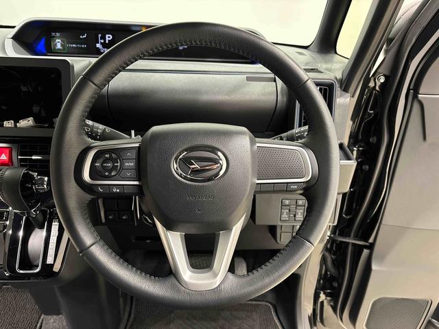 タントカスタムＲＳ　バックモニター対応　電動パーキングブレーキＬＥＤオートライト　パワースライドドアウェルカムオープン機能　オート電動格納式ドアミラー　助手席ロングスライド　助手席イージークローザー　アルミホイール　キーフリーシステム（広島県）の中古車