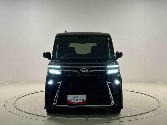 タントカスタムＲＳ　バックモニター対応　電動パーキングブレーキＬＥＤオートライト　パワースライドドアウェルカムオープン機能　オート電動格納式ドアミラー　助手席ロングスライド　助手席イージークローザー　アルミホイール　キーフリーシステム（広島県）の中古車