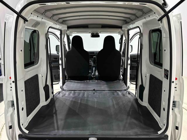 ハイゼットカーゴＤＸ　プッシュボタンスタート　オートライト　電動格納ミラーＬＥＤヘッドランプ　トップシェイドガラス　コーナーセンサー　オーバーヘッドシェルフ　フロントドアパワーウインドウ　ＡＭ／ＦＭラジオ　テンパータイヤ　スチールホイール（広島県）の中古車