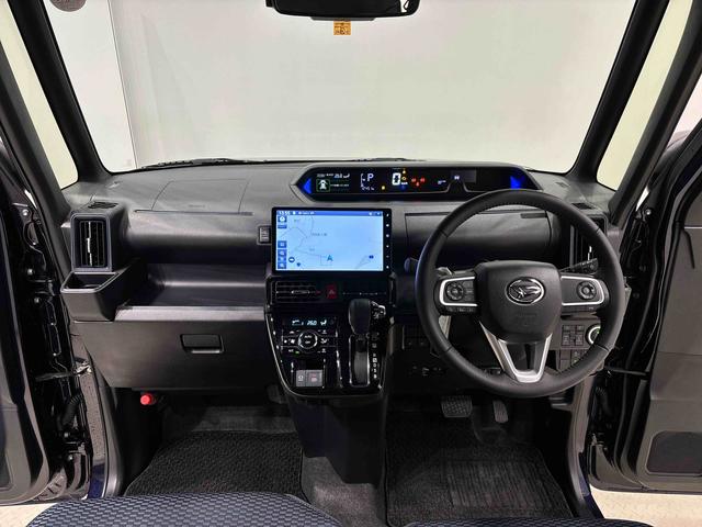 タントカスタムＲＳ　ナビ　パノラマモニター　ドラレコ　ＥＴＣ車載器ＬＥＤオートライト　パワースライドドアウェルカムオープン機能　オート電動格納式ドアミラー　助手席ロングスライド　助手席イージークローザー　アルミホイール　キーフリーシステム（広島県）の中古車