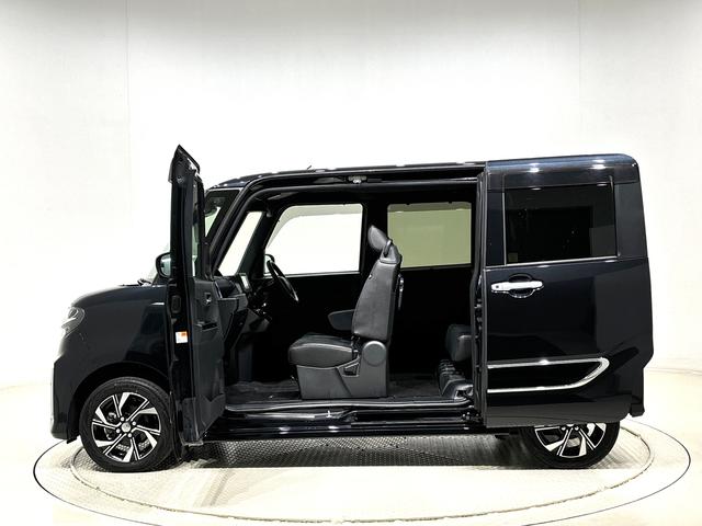 タントカスタムXスタイルセレクション キーフリーシステム4WD ナビゲーションシステム パノラマモニター ETC ドライブレコーダー ウエルカムオープン機能付きパワースライドドア 運転席助手席シートヒーター 電動パーキングブレーキ アルミホイール(広島県)の中古車