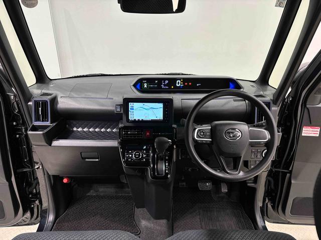 タントカスタムXスタイルセレクション キーフリーシステム4WD ナビゲーションシステム パノラマモニター ETC ドライブレコーダー ウエルカムオープン機能付きパワースライドドア 運転席助手席シートヒーター 電動パーキングブレーキ アルミホイール(広島県)の中古車