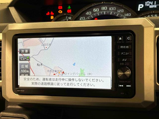 ウェイクＸ　ＳＡナビ　ＥＴＣ　ＬＥＤヘッドランプ　マルチリフレクターハロゲンフォグランプ　１４インチアルミホイール　オートライト　プッシュボタンスタート（広島県）の中古車