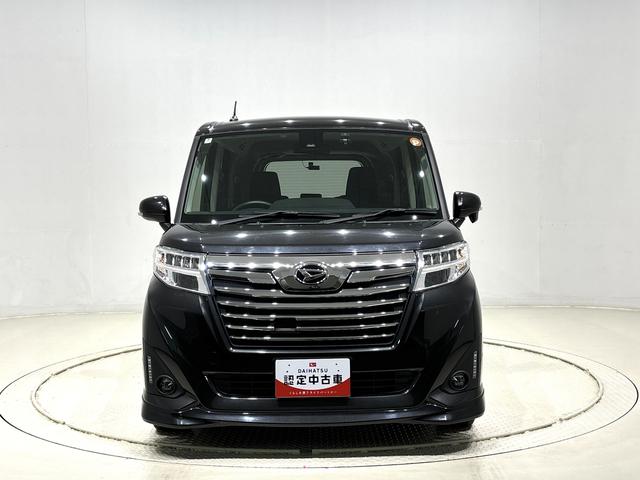 トールカスタムG SAII カーナビ バックカメラLEDヘッドランプ・フォグランプ 15インチアルミホイール オートライト プッシュボタンスタート クルーズコントロール コーナーセンサー パワースライドドア キーフリーシステム(広島県)の中古車