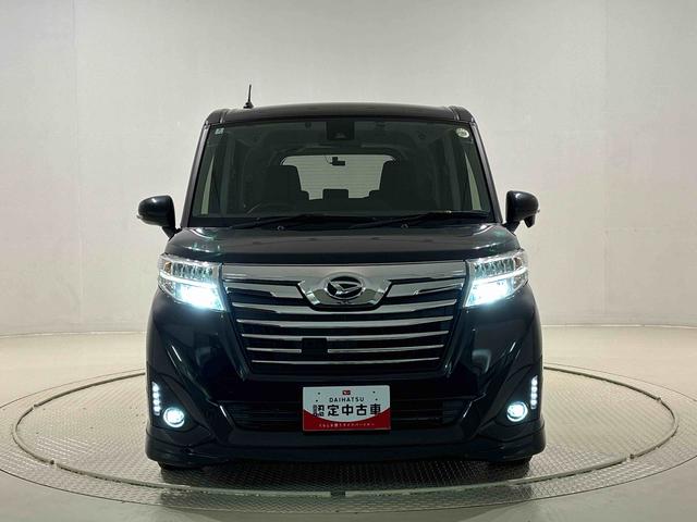 トールカスタムG SAII カーナビ バックカメラLEDヘッドランプ・フォグランプ 15インチアルミホイール オートライト プッシュボタンスタート クルーズコントロール コーナーセンサー パワースライドドア キーフリーシステム(広島県)の中古車