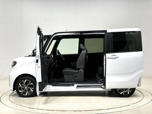 タントカスタムX ナビゲーション ドライブレコーダーLEDオートライト パワースライドドアウェルカムオープン機能 オート電動格納式ドアミラー 助手席ロングスライド 助手席イージークローザー アルミホイール キーフリーシステム(広島県)の中古車