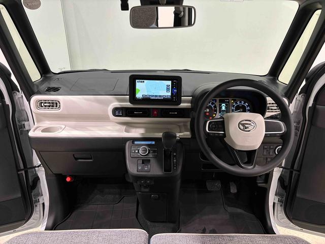 ムーヴキャンバスストライプスＧ　　純正ナビ　前後ドライブレコーダーまごころ保証１２カ月付　保証継承　ＬＥＤオートライト・フォグランプ　電動パーキングブレーキ　プッシュボタンスタート　セキュリティアラーム　バックカメラ　両側パワースライドドアウエルカムオープン機能（広島県）の中古車