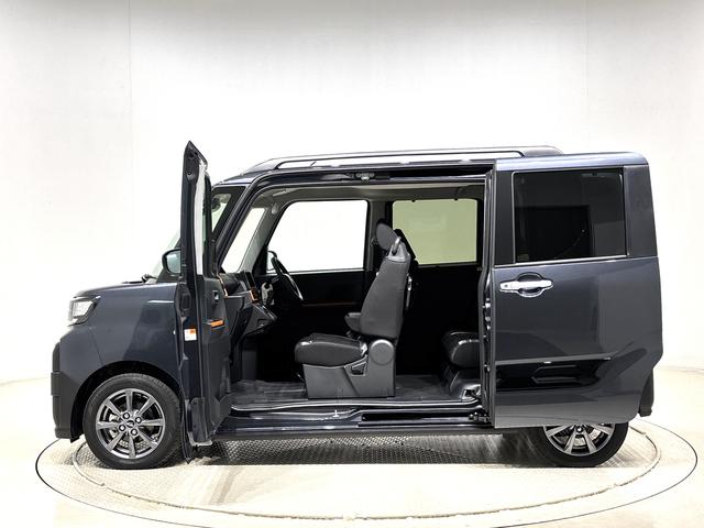 タントファンクロス　バックモニター対応カメラＬＥＤオートライト　パワースライドドアウェルカムオープン機能　電動パーキングブレーキ　運転席助手席シートヒーター　アルミホイール　キーフリーシステム　　オート電動格納式ドアミラー（広島県）の中古車