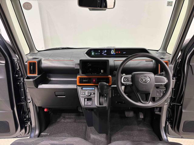 タントファンクロス　バックモニター対応カメラＬＥＤオートライト　パワースライドドアウェルカムオープン機能　電動パーキングブレーキ　運転席助手席シートヒーター　アルミホイール　キーフリーシステム　　オート電動格納式ドアミラー（広島県）の中古車