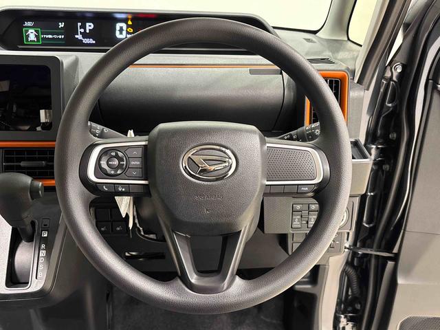 タントファンクロス　バックモニター対応カメラＬＥＤオートライト　パワースライドドアウェルカムオープン機能　電動パーキングブレーキ　運転席助手席シートヒーター　アルミホイール　キーフリーシステム　　オート電動格納式ドアミラー（広島県）の中古車