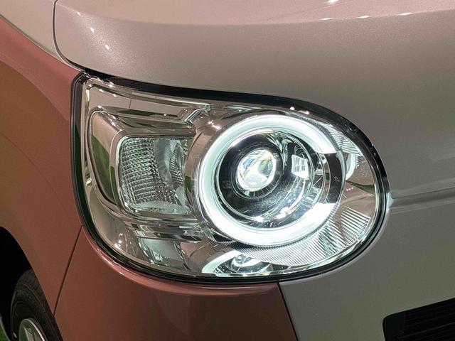 ムーヴキャンバスストライプスＧ　バックモニター対応カメラ　シートヒーターＬＥＤオートライト・フォグランプ　電動パーキングブレーキ　プッシュボタンスタート　セキュリティアラーム　バックカメラ　両側パワースライドドアウエルカムオープン機能　オート電動格納式ドアミラー（広島県）の中古車