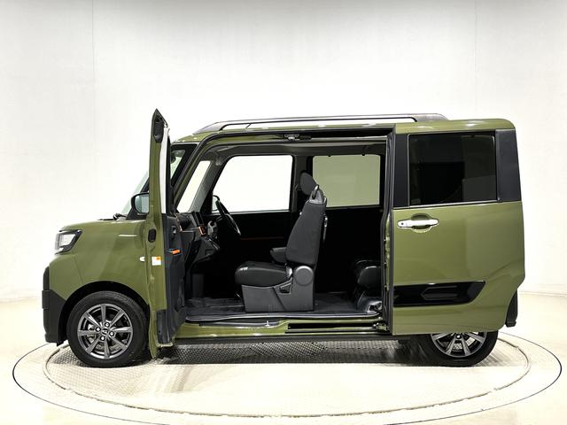 タントファンクロスＬＥＤオーＬＥＤオートライト　パワースライドドアウェルカムオープン機能　電動パーキングブレーキ　運転席助手席シートヒーター　アルミホイール　キーフリーシステム　　オート電動格納式ドアミラー（広島県）の中古車