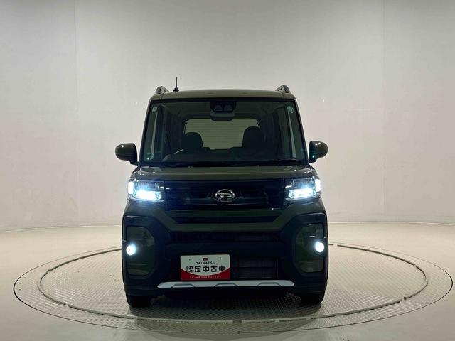 タントファンクロスＬＥＤオーＬＥＤオートライト　パワースライドドアウェルカムオープン機能　電動パーキングブレーキ　運転席助手席シートヒーター　アルミホイール　キーフリーシステム　　オート電動格納式ドアミラー（広島県）の中古車