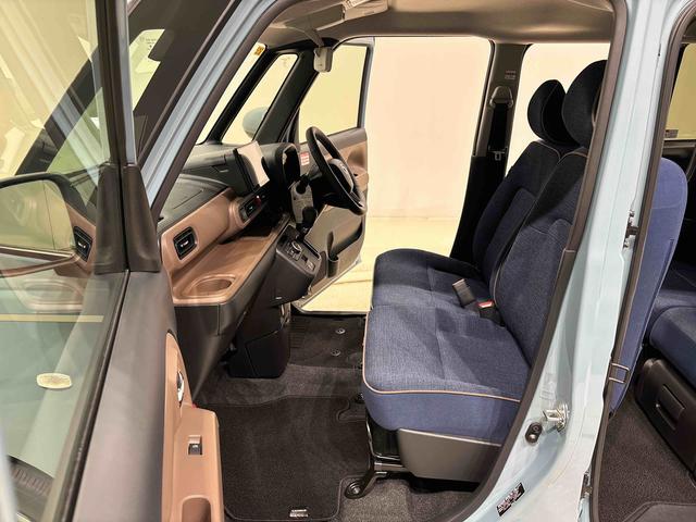 ムーヴキャンバスセオリーＧ　４ＷＤ　９インチディスプレイオーディオＬＥＤヘッドランプ・フォグランプ　電動パーキングブレーキ　プッシュボタンスタート　セキュリティアラーム　バックカメラ　両側パワースライドドアウエルカムオープン機能　オート電動格納式ドアミラー（広島県）の中古車