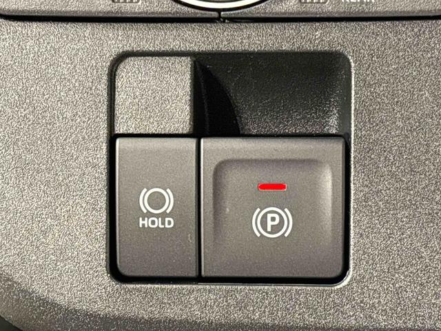 ムーヴキャンバスストライプスＧ　バックモニター対応　ホットカップホルダーＬＥＤオートライト・フォグランプ　電動パーキングブレーキ　プッシュボタンスタート　セキュリティアラーム　バックカメラ　両側パワースライドドアウエルカムオープン機能　オート電動格納式ドアミラー（広島県）の中古車