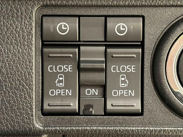 ムーヴキャンバスストライプスＧ　バックモニター対応　ホットカップホルダーＬＥＤオートライト・フォグランプ　電動パーキングブレーキ　プッシュボタンスタート　セキュリティアラーム　バックカメラ　両側パワースライドドアウエルカムオープン機能　オート電動格納式ドアミラー（広島県）の中古車