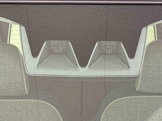 ムーヴキャンバスストライプスＧ　バックモニター対応　ホットカップホルダーＬＥＤオートライト・フォグランプ　電動パーキングブレーキ　プッシュボタンスタート　セキュリティアラーム　バックカメラ　両側パワースライドドアウエルカムオープン機能　オート電動格納式ドアミラー（広島県）の中古車