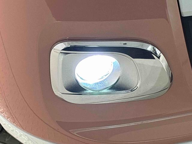 ムーヴキャンバスストライプスＧ　バックモニター対応　ホットカップホルダーＬＥＤオートライト・フォグランプ　電動パーキングブレーキ　プッシュボタンスタート　セキュリティアラーム　バックカメラ　両側パワースライドドアウエルカムオープン機能　オート電動格納式ドアミラー（広島県）の中古車