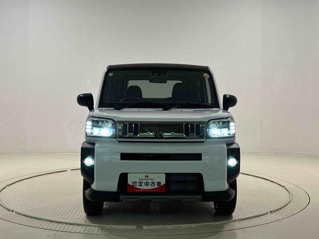 タフトＧ　ダーククロムベンチャースカイフィールトップ　ＬＥＤオートライト　オートハイビーム　フロントフォグランプ　運転席／助手席シートヒーター　プッシュボタンスタート　キーフリーシステム　電動パーキングブレーキ　バックカメラ（広島県）の中古車