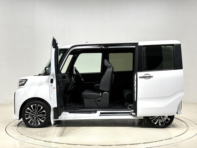 タントカスタムＲＳ　ターボ　運転席・助手席シートヒーター純正ナビ装着用アップグレードパック　両側電動スライドドア　電動パーキングブレーキ　オートブレーキホールド機能　格納式リヤドアサンシェード　運転席シートリフター　チルトステアリング　キーフリーシステム（広島県）の中古車