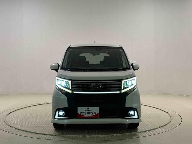 ムーヴカスタム　ＲＳ　ハイパーＳＡIIＣＤ／ＤＶＤチューナー　バックカメラ　ドラレコ　ＥＴＣ　ＬＥＤオートハイビーム・フォグランプ　運転席シートヒーター　アルミホイール　オートライト　プッシュボタンスタート　セキュリティアラーム（広島県）の中古車