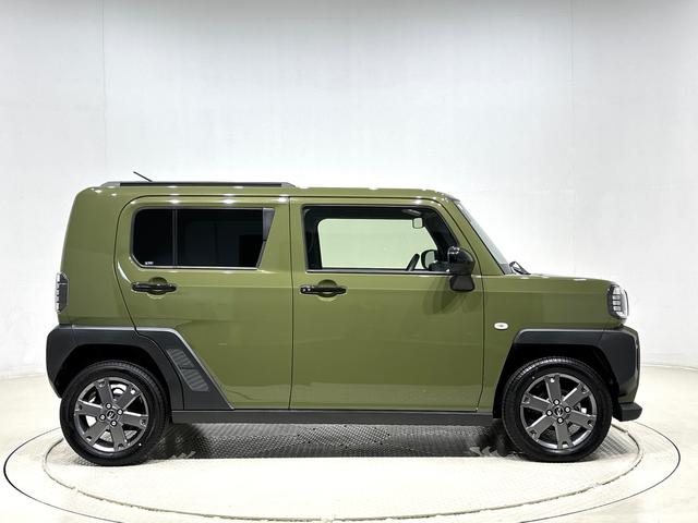 タフトGターボ パにラマモニター カーナビゲーション付きスカイフィールトップ クロムパック メッキパック シルバーアンダーガーニッシュ インテリアアクセント LEDオートライト&フォグランプ 電動パーキングブレーキ バックカメラ アルミホイール(広島県)の中古車