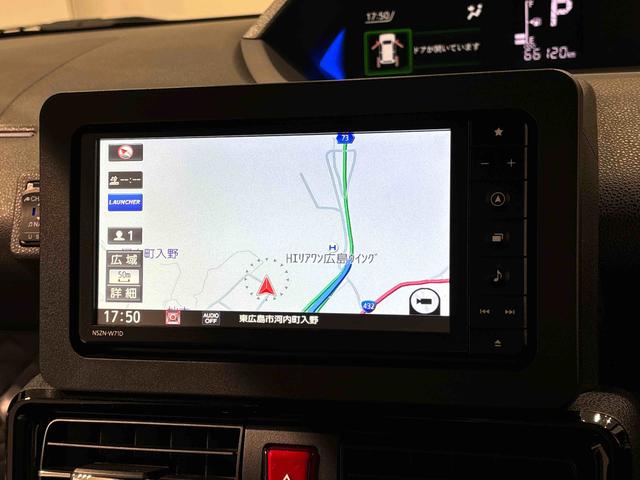 タントカスタムＸ　ナビ　バックカメラ　ドラレコ　ＥＴＣＬＥＤオートライト　パワースライドドアウェルカムオープン機能　運転席ロングスライドシ−ト　助手席ロングスライド　助手席イージークローザー　アルミホイール　キーフリーシステム（広島県）の中古車
