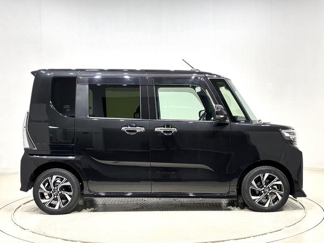 タントカスタムXナビ パノラマ ドラレコ LEDオートライト パワースライドドアウェルカムオープン機能 電動パーキングブレーキ 運転席助手席シートヒーター アルミホイール キーフリーシステム 電動格納式ドアミラー(広島県)の中古車