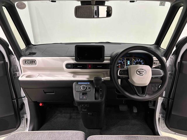 ムーヴキャンバスストライプスＧ　バックモニター　後席両側パワースライドドア運転席・助手席シートヒーター　電動パーキングブレーキ　ＬＥＤヘッドライト・フォグランプ　サイドエアバッグ　オートライト　オートエアコン　キーフリーシステム　アイドリングストップ機能（広島県）の中古車