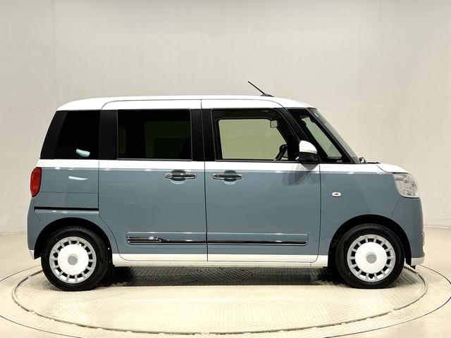 ムーヴキャンバスストライプスG 電動パーキングブレーキ R7年式LEDオートライト・フォグランプ プッシュボタンスタート セキュリティアラーム バックカメラ 両側パワースライドドアウエルカムオープン機能 オート電動格納式ドアミラー(広島県)の中古車