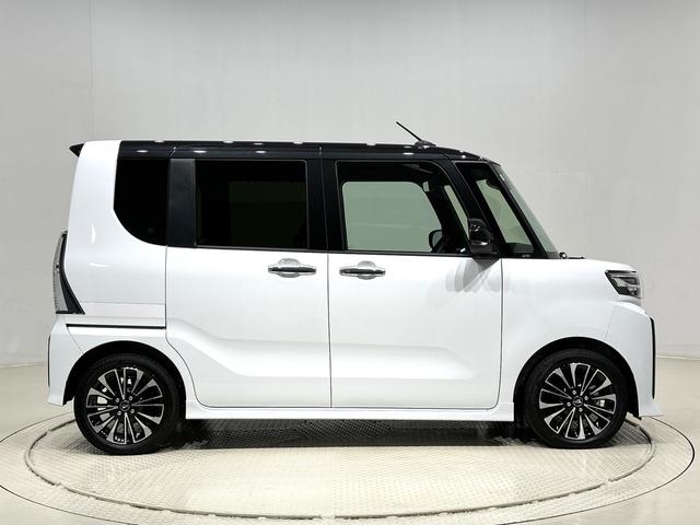 タントカスタムRSLEDオートライト パワースライドドアウェルカムオープン機能 電動パーキングブレーキ 運転席助手席シートヒーター アルミホイール キーフリーシステム オート電動格納式ドアミラー(広島県)の中古車