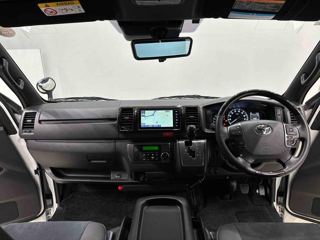 ハイエースバンスーパーＧＬ　ダークプライムII　ナビ　バックモニタ　ＥＴＣまごころ保証１２カ月　　車検整備　フォグランプ　　ＬＥＤヘッドライト　バックモニターマット付き　　両側パワースライドドア　　プッシュボタンスタート（広島県）の中古車