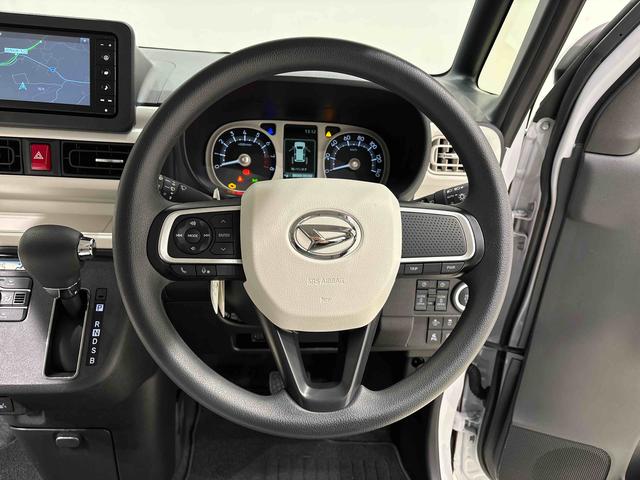 ムーヴキャンバスストライプスＧ　ナビ　ＥＴＣＬＥＤオートライト・フォグランプ　電動パーキングブレーキ　プッシュボタンスタート　セキュリティアラーム　バックカメラ　両側パワースライドドアウエルカムオープン機能　オート電動格納式ドアミラー（広島県）の中古車