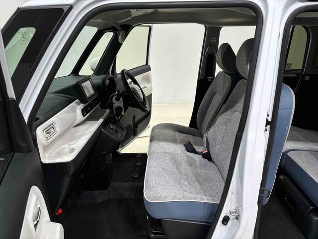 ムーヴキャンバスストライプスＧ　ナビ　ＥＴＣＬＥＤオートライト・フォグランプ　電動パーキングブレーキ　プッシュボタンスタート　セキュリティアラーム　バックカメラ　両側パワースライドドアウエルカムオープン機能　オート電動格納式ドアミラー（広島県）の中古車