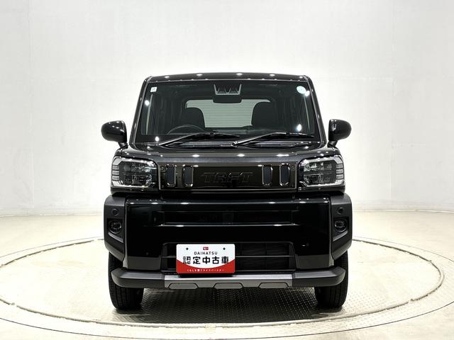 タフトG ダーククロムベンチャースカイフィールトップ ダーク メッキパック シルバーアンダーガーニッシュ インテリアアクセント LEDオートライト&フォグランプ 電動パーキングブレーキ バックカメラ アルミホイール(広島県)の中古車