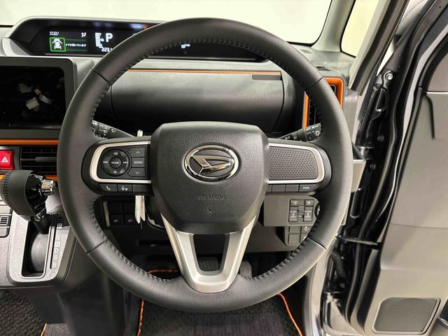 タントファンクロスターボ　シートヒーター　両側パワースライドドアオートライト　オートエアコン　プッシュボタンスタート　キーフリーシステム　シートヒーター　シートリフター　両側パワースライドドア予約オープン機能　オート電動格納機能付きミラー（広島県）の中古車