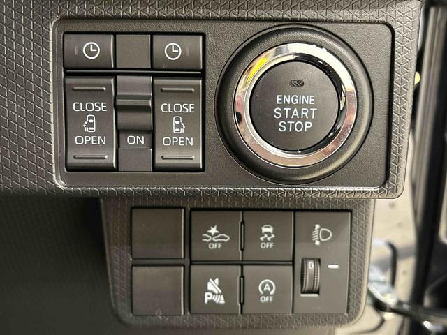 タントファンクロスターボ　シートヒーター　両側パワースライドドアオートライト　オートエアコン　プッシュボタンスタート　キーフリーシステム　シートヒーター　シートリフター　両側パワースライドドア予約オープン機能　オート電動格納機能付きミラー（広島県）の中古車